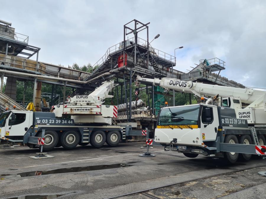 Transferts industriels Dupuis Levage Aisne 02